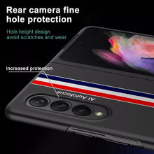 Load image into Gallery viewer, Galaxy Z Fold3 Ultra Thin Hybrid Striped Matte Shell Case
