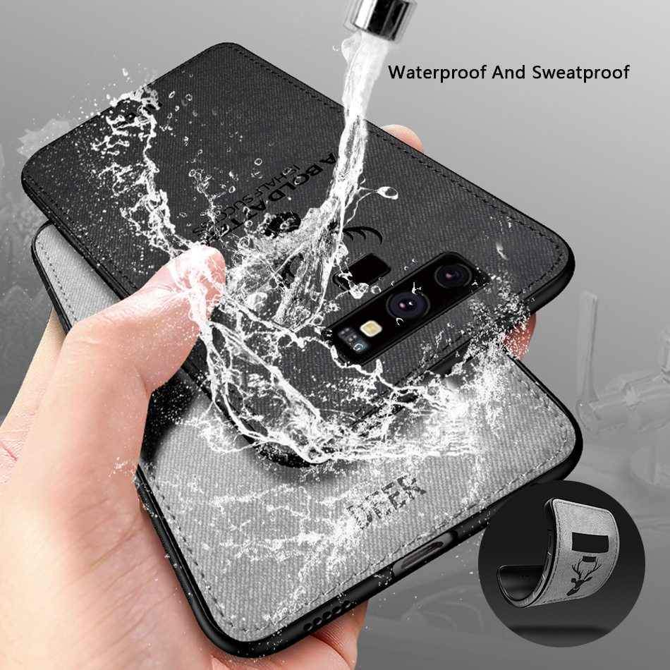 Galaxy Note 9 (3 in 1 Combo) Deer Case + Tempered Glass + Earphones