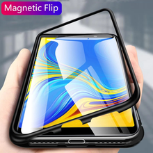 Load image into Gallery viewer, Samsung Galaxy Electronic Auto-Fit Magnetic Glass Case
