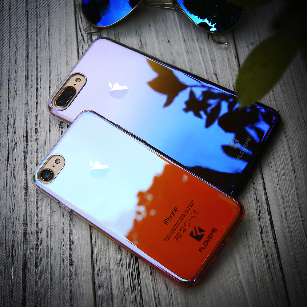 Baseus ® iPhone 8,8 Plus Aura Gradient Glaze Case