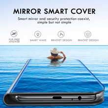 Load image into Gallery viewer, [3 in 1 Combo] Galaxy A71 Clear View Flip Case + Tempered Glass + Earphones
