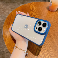 Load image into Gallery viewer, Transparent Acrylic Metal Lens Camera Case
