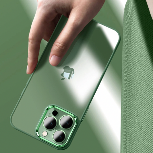 Transparent Acrylic Metal Lens Camera Case
