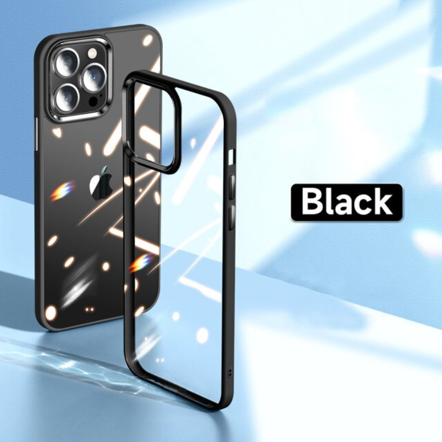 Transparent Acrylic Metal Lens Camera Case
