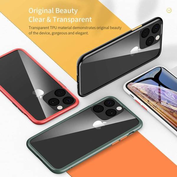 iPhone 11 Pro Max Shockproof Clear Soft Edge Case
