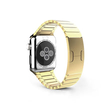 Load image into Gallery viewer, Stainless Steel Link Band for Apple Watch [42/44MM] - Gold - (WATCH NOT INCLUDED)
