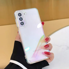 Load image into Gallery viewer, Galaxy S21 Gradient Aurora Clear Case
