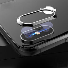 Load image into Gallery viewer, TOTU ® iPhone XS Camera Lens Glass Protector and Ring
