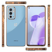 Load image into Gallery viewer, OnePlus Series Embossed TPU Gold Edge Design Case
