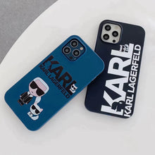 Load image into Gallery viewer, iPhone 13 Series Karl Frosted Bumper Case

