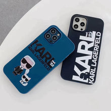 Load image into Gallery viewer, iPhone 13 Pro Karl Frosted Bumper Case
