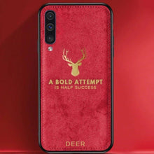 Load image into Gallery viewer, Galaxy A30s Luxury Gold Textured Deer Pattern Soft Case
