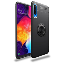 Load image into Gallery viewer, Galaxy A50s Metallic Finger Ring Holder Matte Case
