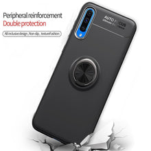 Load image into Gallery viewer, Galaxy A50s Metallic Finger Ring Holder Matte Case

