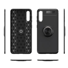 Load image into Gallery viewer, Galaxy A50s Metallic Finger Ring Holder Matte Case
