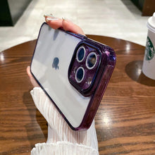 Load image into Gallery viewer, iPhone 14 Pro Crystal Diamond Transparent Case

