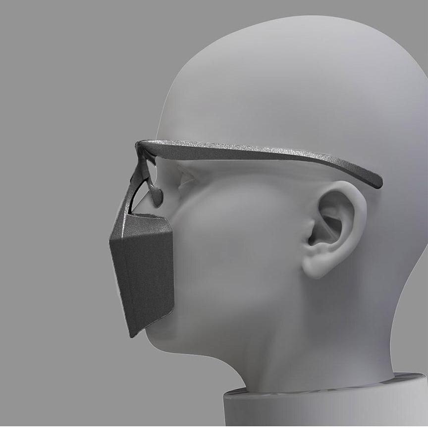 Reusable Face Shielding Protective Face Mask