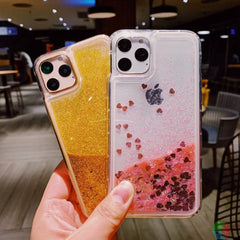 iPhone 11 Pro Max Liquid Glitter Sparkle Shiny Bling Case