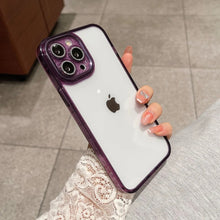 Load image into Gallery viewer, iPhone 14 Pro Crystal Diamond Transparent Case
