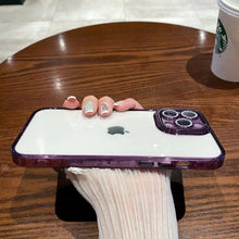 Load image into Gallery viewer, iPhone 14 Pro Crystal Diamond Transparent Case
