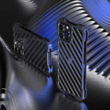 Load image into Gallery viewer, iPhone 14 R-Just Aluminium Alloy Grill Case
