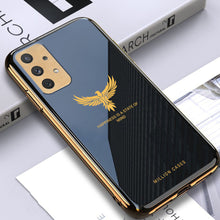 Load image into Gallery viewer, Galaxy A72 Eagle Pattern Electroplating Glass Case
