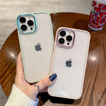 Load image into Gallery viewer, Transparent Acrylic Metal Lens Camera Case
