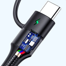 Load image into Gallery viewer, Mcdodo USB Type-C 2 in 1 Data Cable
