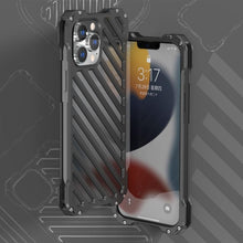 Load image into Gallery viewer, iPhone 14 R-Just Aluminium Alloy Grill Case
