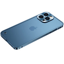 Load image into Gallery viewer, iPhone - Translucent Metal Frame Matte Case
