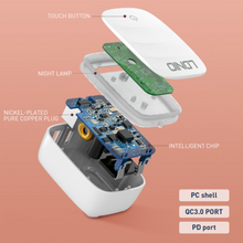 Load image into Gallery viewer, LDNIO - 20W Universal Changable Fast Plug Charger
