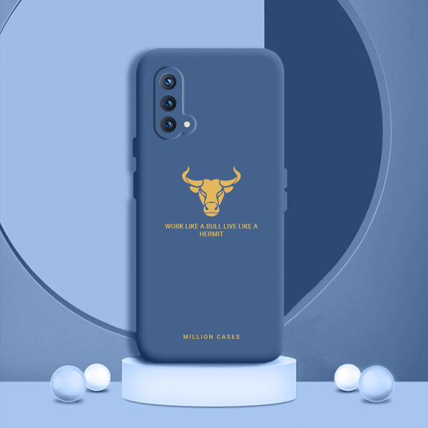OnePlus Nord CE (3 in 1 Combo) Soft Silicone Bull Case + Tempered Glass + Camera Lens Protector