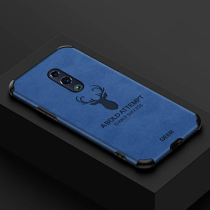 OnePlus 8 Pro Shockproof Deer Leather Texture Case