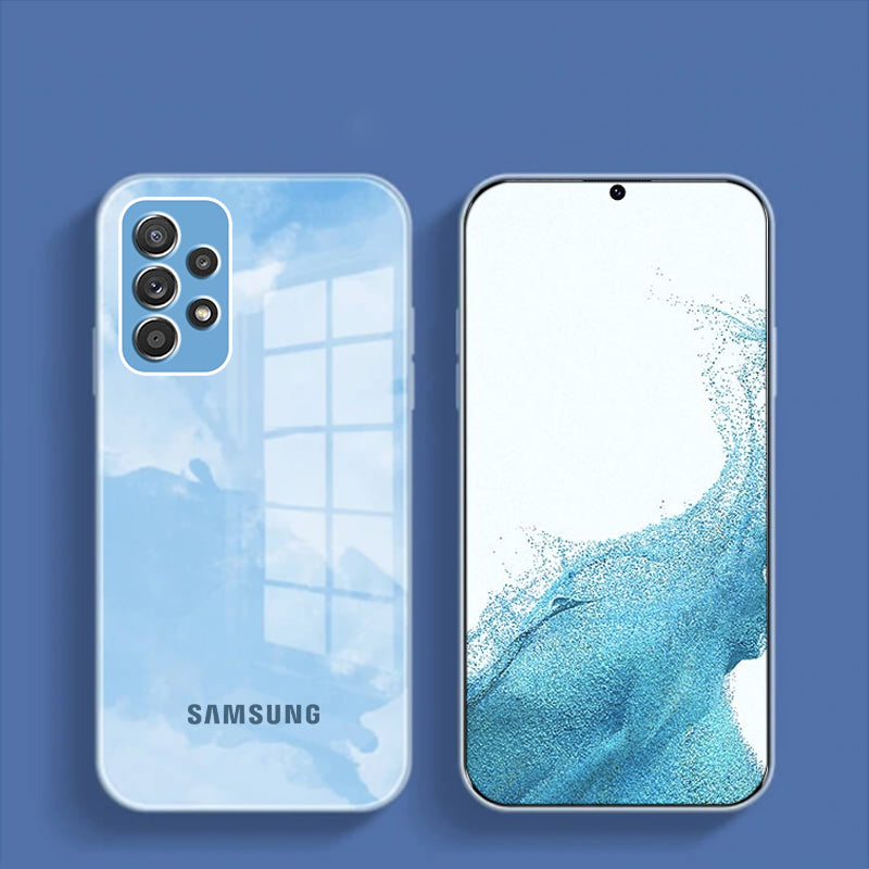 Galaxy A53 Colorful Wave Glass Phone Case