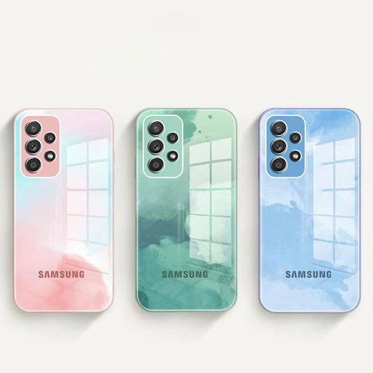 Galaxy A53 Colorful Wave Glass Phone Case