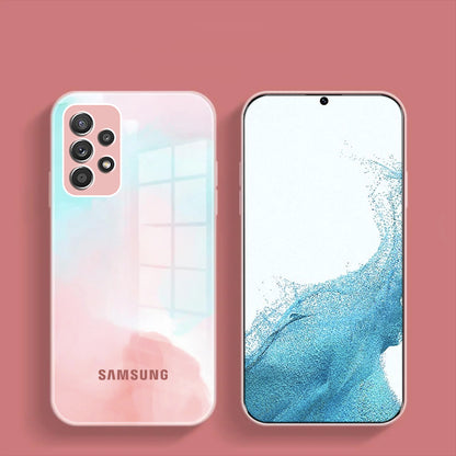 Galaxy A53 Colorful Wave Glass Phone Case