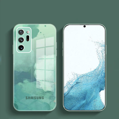 Galaxy Note 20 Ultra Colorful Wave Glass Phone Case