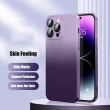 Load image into Gallery viewer, iPhone 14 Pro Frosted Matte Gradient Back Case
