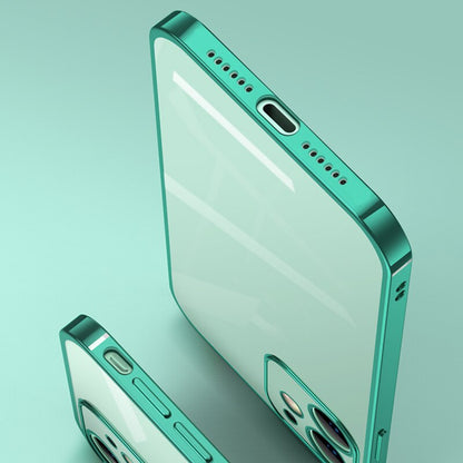 iPhone - Luxury Electroplating Clear Camera Protective Soft TPU Case