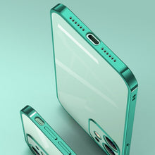 Load image into Gallery viewer, iPhone - Luxury Electroplating Clear Camera Protective Soft TPU Case
