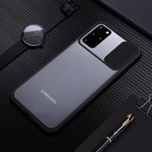 Load image into Gallery viewer, Galaxy S20 Plus Camera Lens Slide Protection Matte Case

