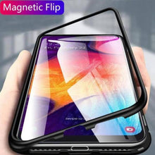 Load image into Gallery viewer, Galaxy M40 Electronic Auto-Fit Magnetic Transparent Glass Case
