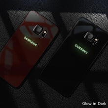Load image into Gallery viewer, Galaxy S7 Edge Radium Glow Light Illuminated Logo 3D Case
