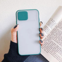 Load image into Gallery viewer, Galaxy F62 Camera Lens Slide Protection Matte Case
