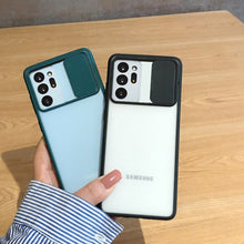 Load image into Gallery viewer, Galaxy Note 20 Ultra Camera Lens Slide Protection Matte Case
