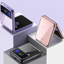 Load image into Gallery viewer, Galaxy Z Flip3 Transparent Glitter Case
