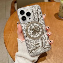 Load image into Gallery viewer, iPhone 12 Pro MagSafe Edition Mecha Transparent Case
