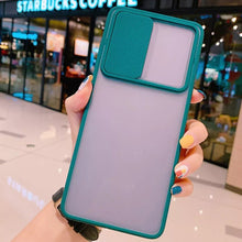 Load image into Gallery viewer, Galaxy S20 Ultra Camera Lens Slide Protection Matte Case
