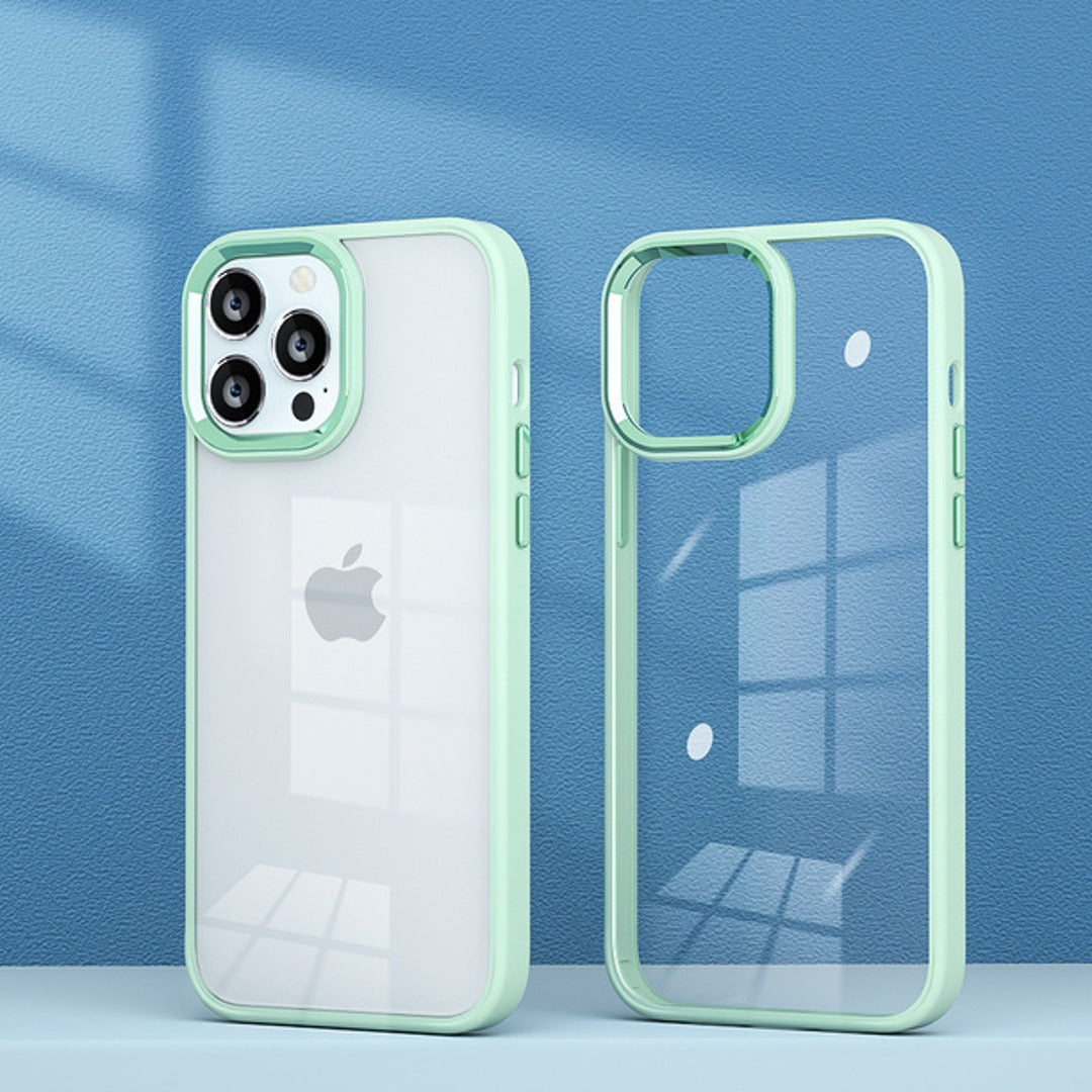 Transparent Acrylic Metal Lens Camera Case