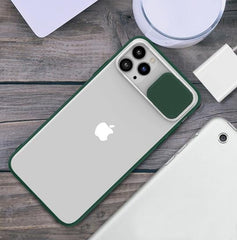 iPhone 11 Camera Lens Slide Protection Matte Case
